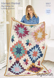 Stylecraft Recreate D/K Crochet Blanket Pattern 9957