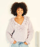 Stylecraft Soft Pastels Aran Crochet Sweaters Pattern 10154