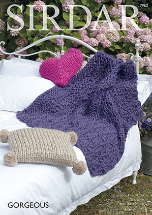 Sirdar Goregous Knitting Pattern 7962