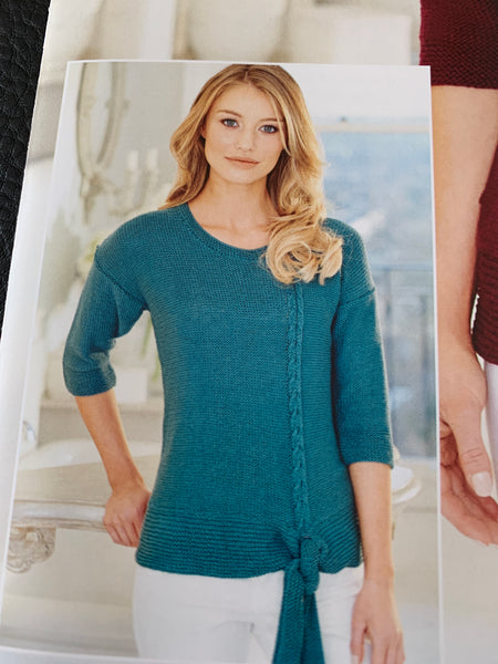 Stylecraft Linen Drape D/K Ladies Knitting Pattern 9509