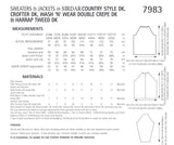 Sirdar Country Style D/K Family Hoodies Pattern 7983