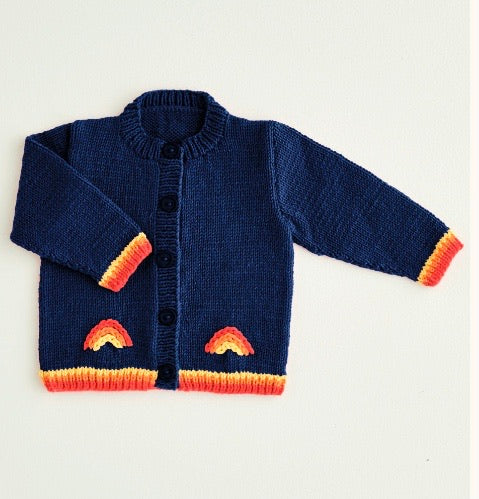 Sirdar Snuggly D/K Cardigan and Dungarees Knitting Pattern 5412