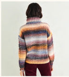 Sirdar Jewelspun Aran Cowl Neck Sweater Knitting Pattern 10139