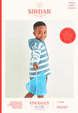 Sirdar Snuggly Cotton D/K Hoodie Knitting Pattern 2577 Size 3-7yrs