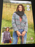 Stylecraft Life Vintage Look D/K Cardigan & Sweater Knitting Pattern 9459