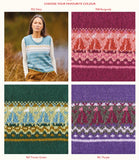 Sirdar Country Classic 4ply Ladies Fairisle Tank Top Knitting Pattern 10127